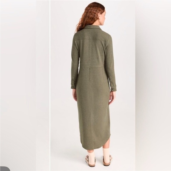 legend sweater maxi dress Faherty Brand Legend Sweater Maxi Dress In Middlecreek Moon Plaid - 75% Off